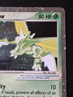 Scyther ex 102/109 EX Ruby & Sapphire Pokemon Card Holo Foil Rare Swirls LP - Image 4