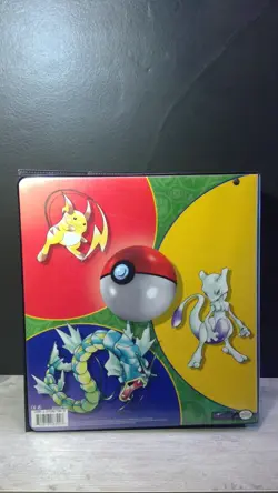 Vintage 1999 Pokemon WOTC Ultra Pro 3-Ring Trading Card Binder - Image 3