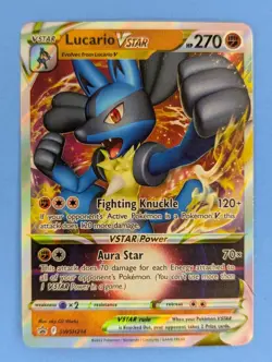 Lucario VSTAR - SWSH214 Pokemon TCG Promo SWSH: Sword & Shield Promo Cards NM - Image 1