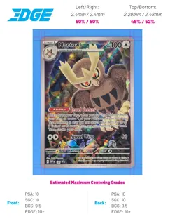 Noctowl 141 Pokemon TCG Promo SV: Scarlet & Violet Promo Cards Near Mint - Image 3