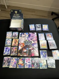 V Card Rising Stars 1st Edition Booster Box - Open With Cards - Image 1