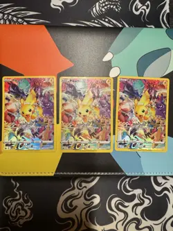 Pikachu (Secret) 160/159 Crown Zenith Holo (Lot Of 3) Very Mint [3 TOTAL CARDS] - Image 2