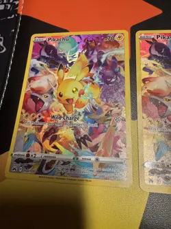Pikachu (Secret) 160/159 Crown Zenith Holo (Lot Of 3) Very Mint [3 TOTAL CARDS] - Image 3