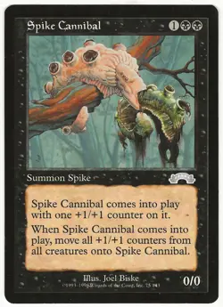 MTG Spike Cannibal Exodus Uncommon LP - Image 1