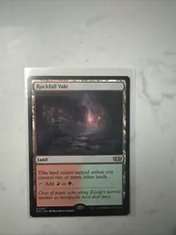 Rockfall Vale Commander: Tarkir: Dragonstorm Regular - Image 1