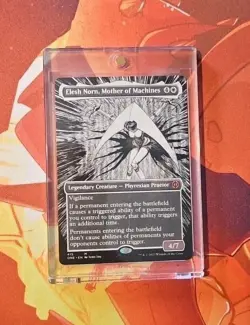 Elesh Norn, Mother of Machines (Borderless) Phyrexia: All Will Be One Junji Ito - Image 1