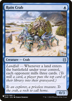 Ruin Crab #75 | Near Mint | The List Magic MTG - Image 1