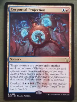 MTG 1x Corporeal Projection, NM, Ravnica: Clue Myriad Overload Izzet Sorcery - Image 1