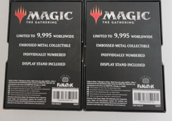 Magic the Gathering Garruk Wildspeaker and Ajani Goldmane Metal Ingot Fanattik - Image 2