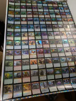 MTG War of the Spark Uncut Foil Sheet Apology Sheet Still in Shipping Tube - Image 1