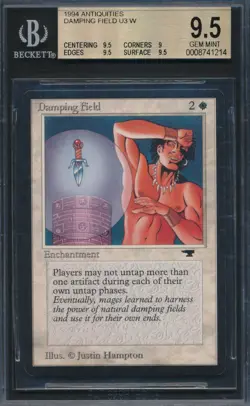 Antiquities Damping Field BGS 9.5 Graded Magic MTG (1214) - Image 1