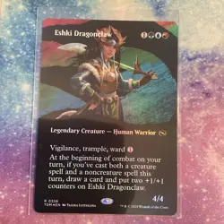 Eshki Dragonclaw (FOIL) x1 - MTG Tarkir: Dragonstorm TDM #356 - Image 1