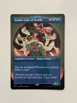Azami, Lady of Scrolls (Borderless) Secret Lair Drop Regular NM - Image 1