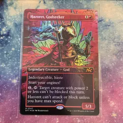 Hazoret, Godseeker (FOIL) x1 - MTG Aetherdrift DFT #347 - Image 1