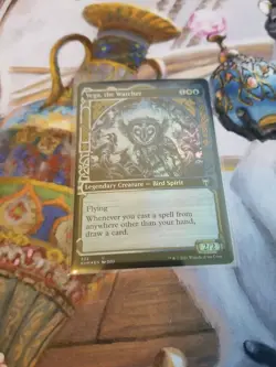 Vega, The Watcher Showcase Foil Kaldheim MTG - Pack Fresh - - Image 1