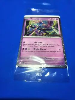 Pokemon Mega Evolution 2025 - Xerneas 2025 Bestbuy Stamped Promo NEW & Sealed - Image 1