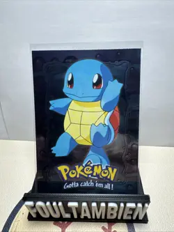 Squirtle [Foil] #E7 Pokemon 1999 Topps Movie Evolution LP - Image 1