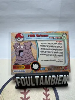 Grimer [Foil] #88 Pokemon 2000 Topps TV - Image 2