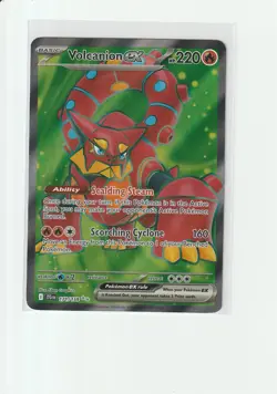 Volcanion EX 171/159 Full Art Ultra Rare Pokemon TCG S&V Journey Together NM - Image 1