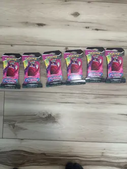 Pokemon Sword & Shield Fusion Strike Sleeved Booster Pack - LOT OF 6 - Image 2