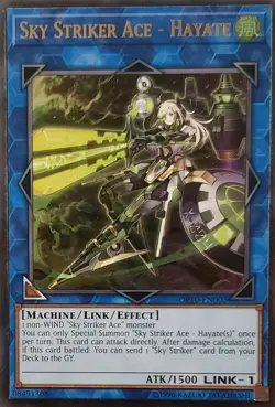Sky Striker Ace - Hayate (UTR) OP10-EN002 OTS Tournament Pack 10 Ultimate Rare - Image 1