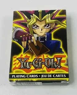 Vtg Yu-Gi-Oh! Poker Deck OPENED Officially Licensed Poker Deck Cards Rare! - Image 1