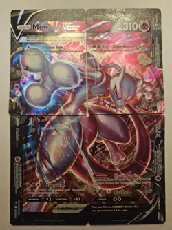 Mewtwo V-Union SWSH159-SWSH162 Black Star Promo Card Set of 4 - Image 1