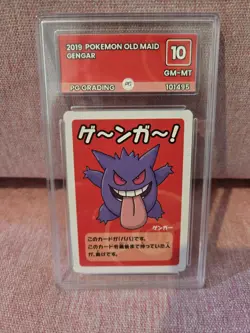 2019 Pokemon TCG Gengar Old Maid Gem Mint 10 Japan Graded Card Rare UK Based - Image 1