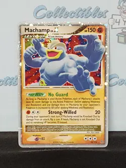 Pokemon 2008 Stormfromt Machamp Lv X Rare Holo Trading Card - Image 1