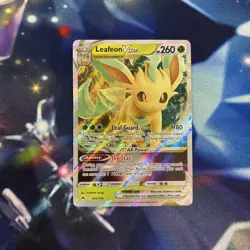 Leafeon Vstar 014/159 SWSH Crown Zenith Holo Ultra Rare Pokemon TCG Card NM/M - Image 1