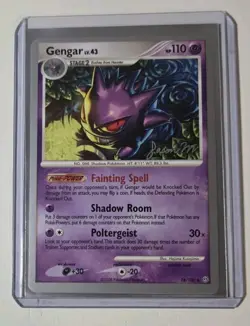 Pokemon TCG 2009 World Championship Decks Jason Martinez Gengar Rare Card 18/100 - Image 3