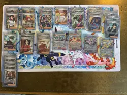 53 Card Pokemon Prismatic Evolutions Lot Incl Masterballs, Full Arts And More - Image 2