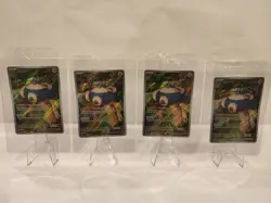 Pokemon Snorlax Sealed 051 SV Scarlet & Violet Promo Card NM set of 4 - Image 1