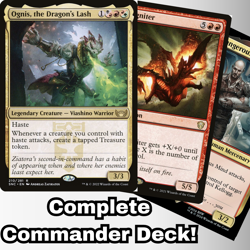 Ognis, the Dragon's Lash Commander Deck EDH 100 Magic Cards Custom Deck MTG - Image 1