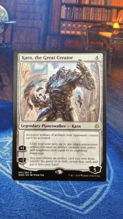 Karn, the Great Creator War of the Spark Regular - Image 1