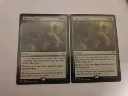 Magic The Gathering X2 Force of Vigor Modern Horizons Regular - Image 1