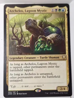Archelos, Lagoon Mystic - Commander: Legends - Magic the Gathering MTG Nice! - Image 1