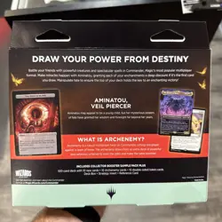 MtG: Duskmourn - Commander Deck - Miracle Worker NEW/SEALED - Image 2