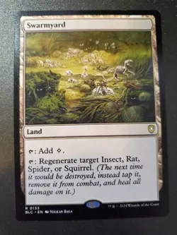1x M/NM Swarmyard Bloomburrow Commander MTG - Image 1