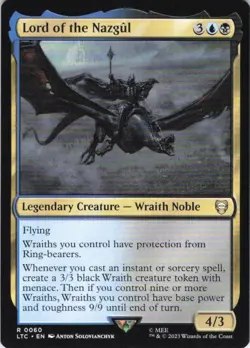 MTG Lord of the Nazgul (60) | NM | Commander: The Lord of the Rings {LTC} - Image 1
