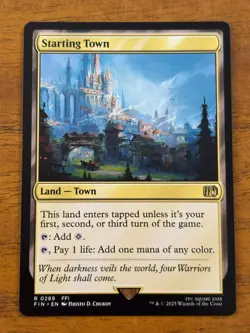 Starting Town - Final Fantasy - MTG - 0289 - Image 1