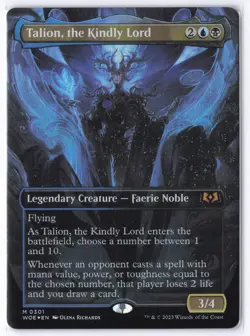 Talion, the Kindly Lord (Borderless) M Wilds of Eldraine 301 NM - Image 1