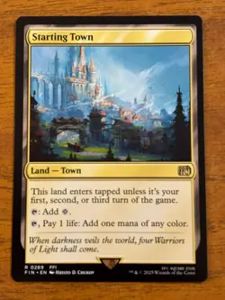Starting Town - Final Fantasy - MTG - 0289 - Image 1