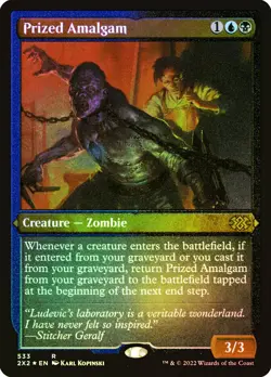 MTG FOIL Prized Amalgam Foil Etched - Double Masters 2022 #533 - Image 1