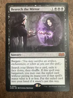 MTG - Beseech the Mirror - WOE NM - Wilds of Eldraine Magic The Gathering - Image 1