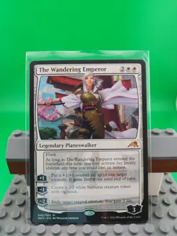 Magic The Gathering The Wandering Emperor Kamigawa: Neon Dynasty - Image 1