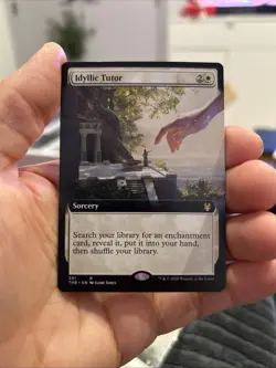 MTG Magic The Gathering Theros Beyond Death Idyllic Tutor Extended Art - Image 1