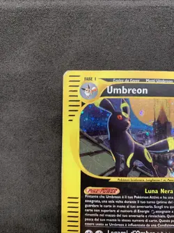 Umbreon Holo Aquapolis Italiano Rara H29/H32 Vintage Carta Pokemon - Image 2