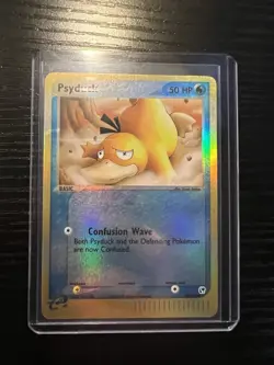 Pokemon TCG EX Sandstorm Reverse Holo Psyduck Card 73/100 - Image 1