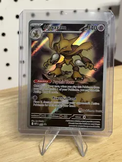 Alakazam 009 Stamped Pokemon Center Promo Mega Evolution - NM - Image 1